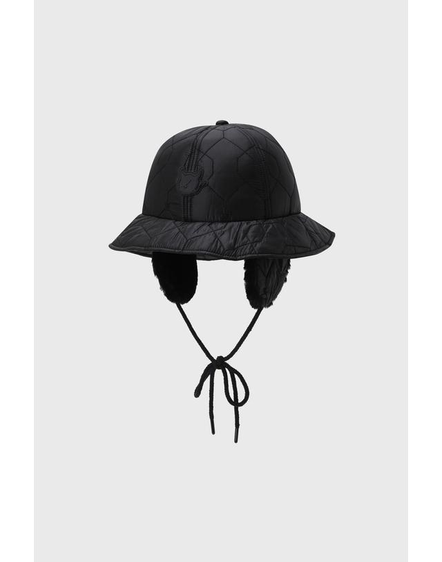 왁 [WAAC] Women Ear Warmer padding Bucket Hat WGRCX26717BKX 착용컷