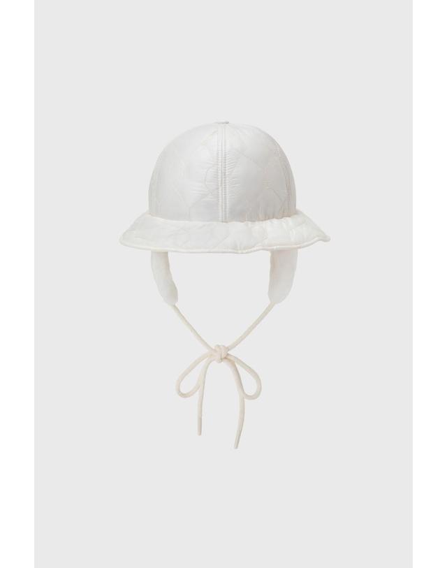 왁 [WAAC] Women Ear Warmer padding Bucket Hat WGRCX26717IVX 착용컷