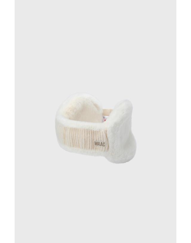왁 [WAAC] Women Knit Ear Warmer WGGJX26876IVX 착용컷
