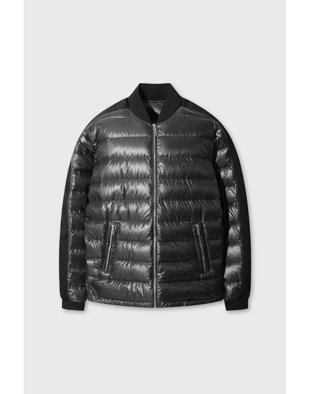 왁 [WAAC] Men Elastic Cuff Detail Down Jacket WMUAW26702BKX 착용컷
