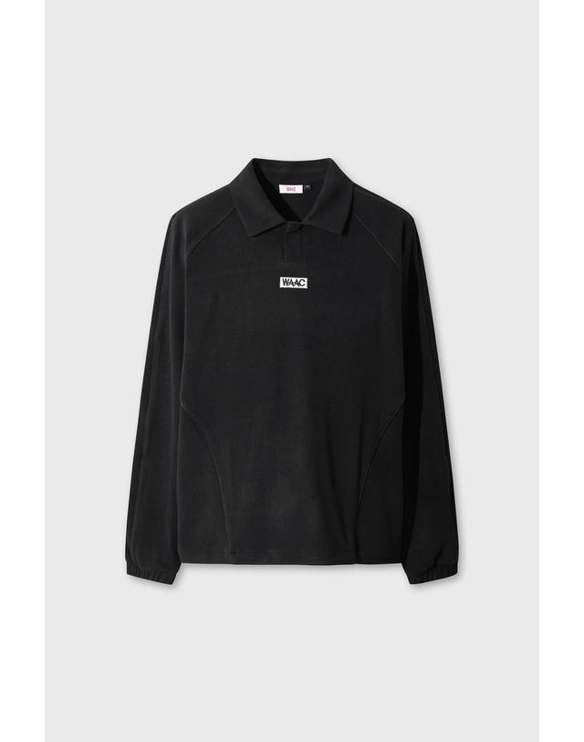 왁 [WAAC] WAAC Men Logo Fleece Pullover WMTBW26707BKX 착용컷