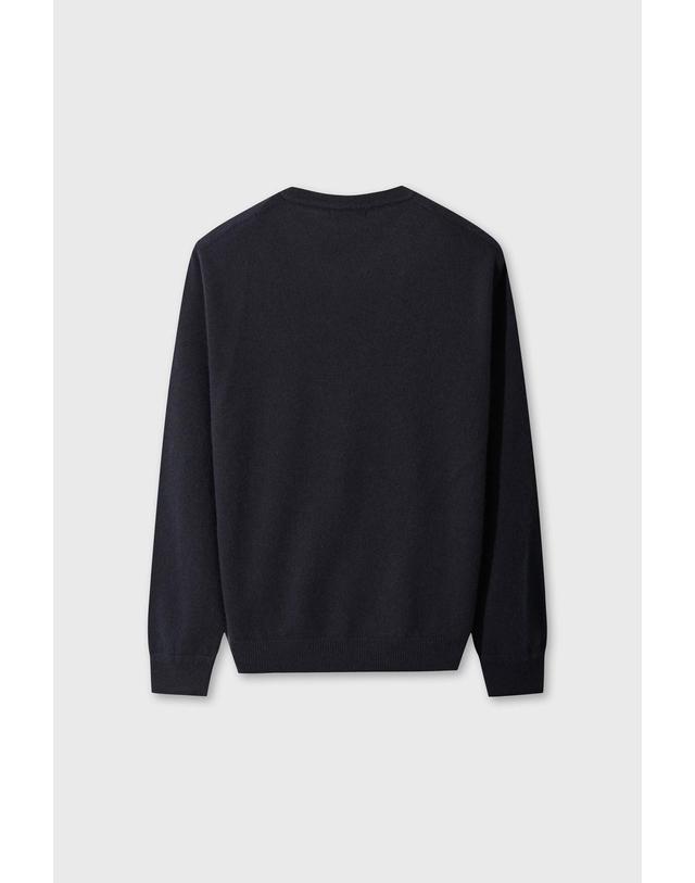 왁 [WAAC] [Exclusive] Men WTO Cashmere Wholegarment Sweater WMWAW26930NYD 착용컷