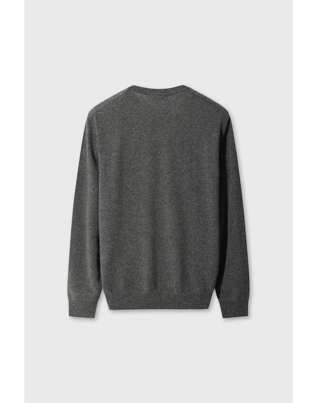 왁 [WAAC] [Exclusive] Men WTO Cashmere Wholegarment Sweater WMWAW26930GYD 착용컷
