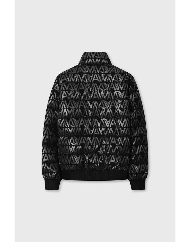 왁 [WAAC] Men Patterned Down Jacket WMUAW26802BKX 착용컷