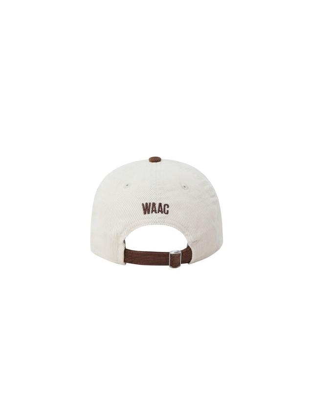 왁 [WAAC] NEW ERA 940 UNST CORDUROY WAACKY CAP WGRCX26781IVX 착용컷