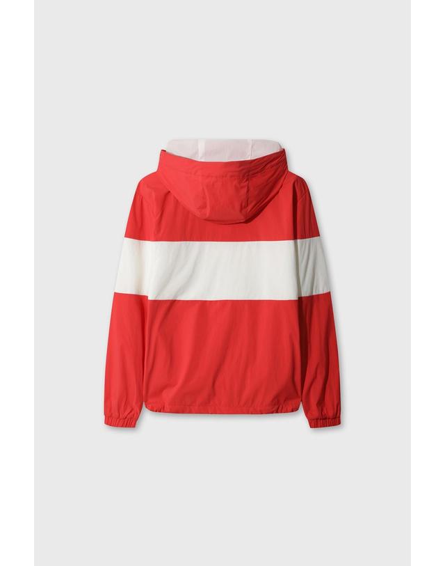 왁 [WAAC] Women Fleece-lined Woven Anorak WWTBW26704REX 착용컷