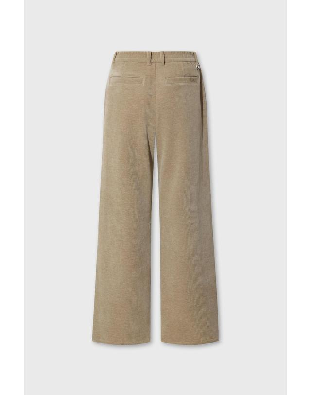 왁 [WAAC] [Exclusive] Women Corduroy Wide pants WWPNW26900BEX 착용컷