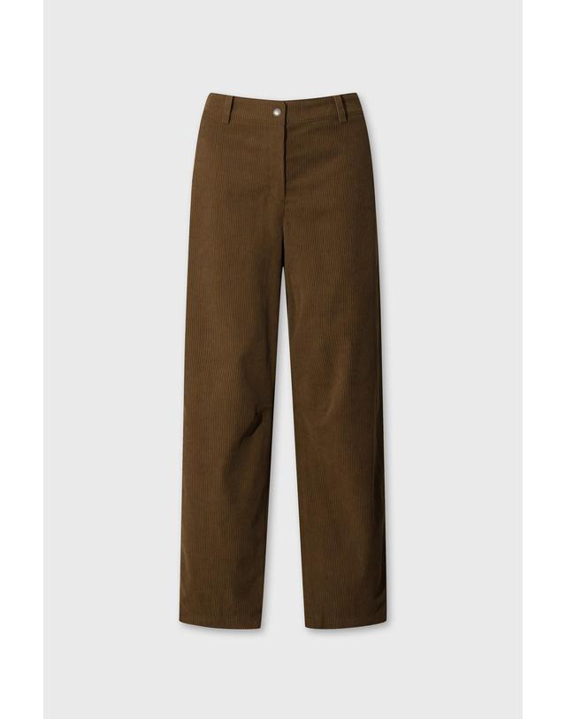 왁 [WAAC] Women Corduroy Tapered Pants WWPNW26703CMX 착용컷