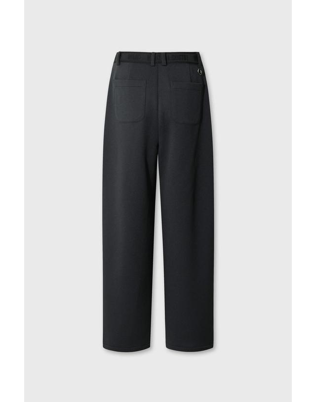 왁 [WAAC] Women Twill wide pants WWPNW26700BKX 착용컷