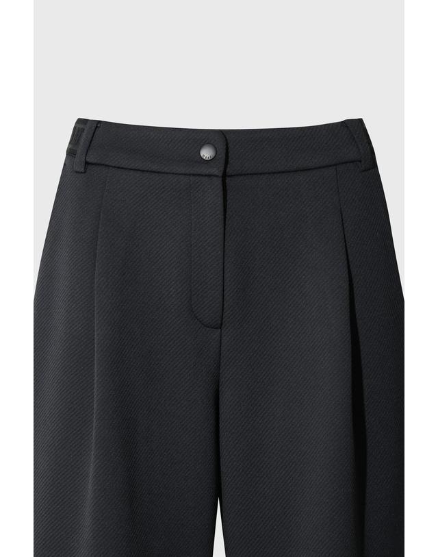 왁 [WAAC] Women Twill wide pants WWPNW26700BKX 착용컷