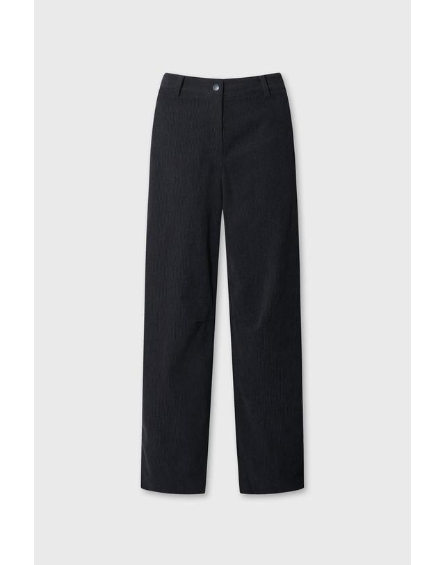 왁 [WAAC] Women Corduroy Tapered Pants WWPNW26703NYD 착용컷