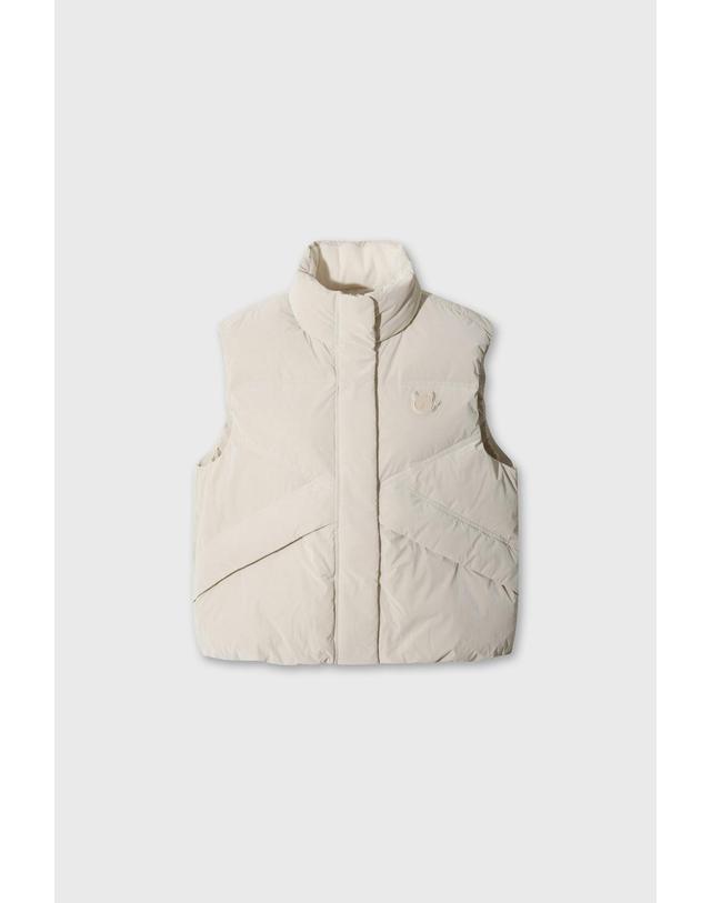 왁 [WAAC] Women Bellina down vest WWVAW26705IVX 착용컷