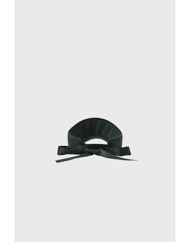 왁 [WAAC] Women Logo Sun Visor WGRCX26113GRD 착용컷