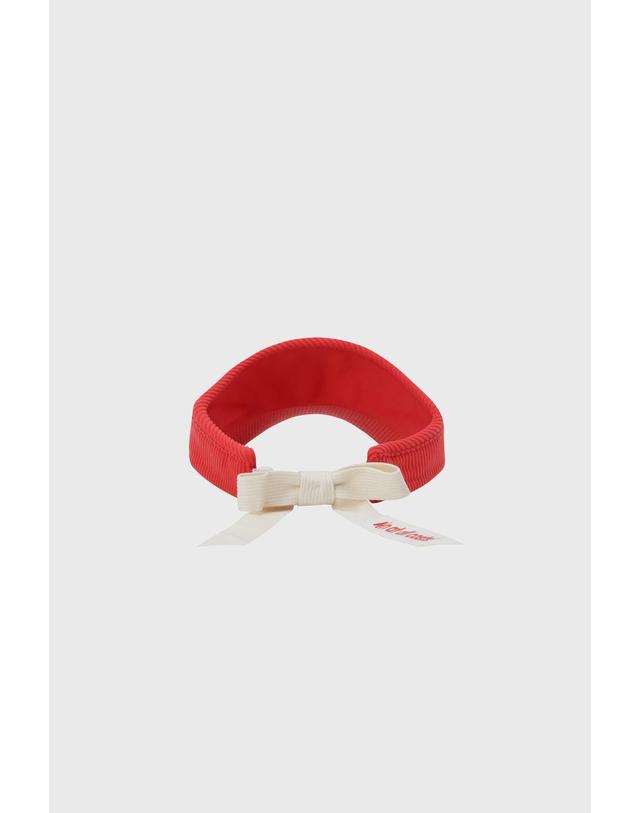 왁 [WAAC] Women Corduroy Sun Visor WGRCX26710REX 착용컷