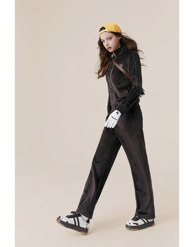 왁 [WAAC] Women Pattern Belt Bag WGBAX26712BRX 착용컷