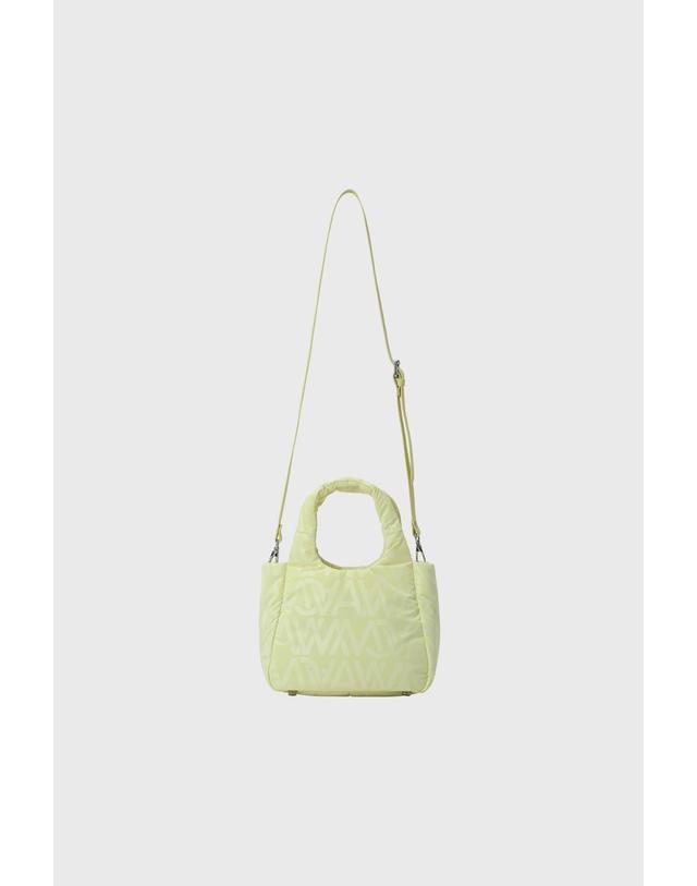 왁 [WAAC] Women Pattern Pouch WGBAX26711YEL 착용컷