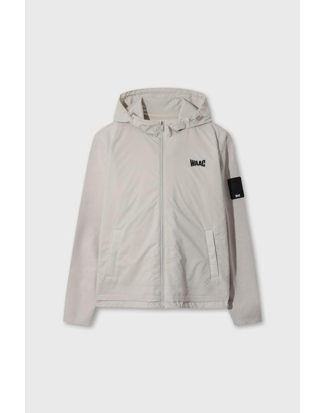 왁 [WAAC] PLAYERS EDITION Men Hybrid Knit Hoodie WMWAW26703IVD 착용컷
