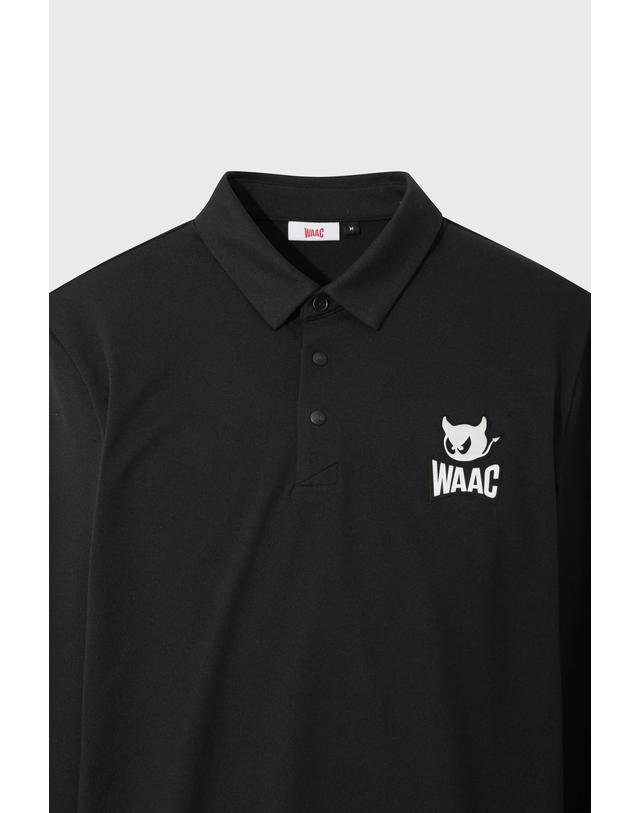 왁 [WAAC] [Exclusive] PLAYERS EDITION Men Fleece Polo WMTBW26901BKX 착용컷