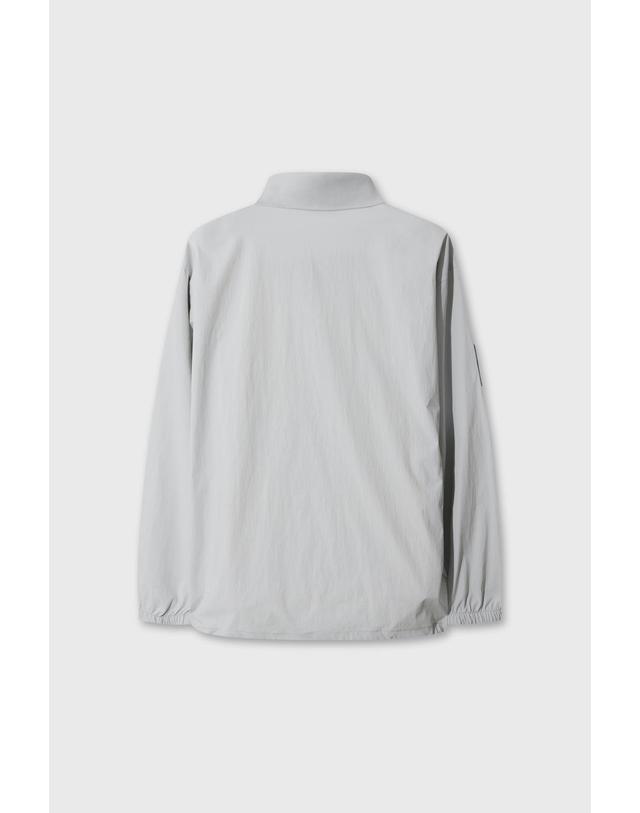 왁 [WAAC] [Exclusive] PLAYERS EDITION Men Woven Polo Pullover WMTBW26900GYL 착용컷