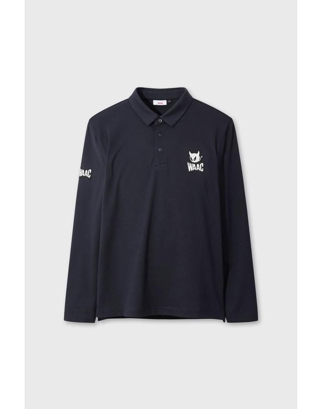 왁 [WAAC] [Exclusive] PLAYERS EDITION Men Fleece Polo WMTBW26901NYD 착용컷