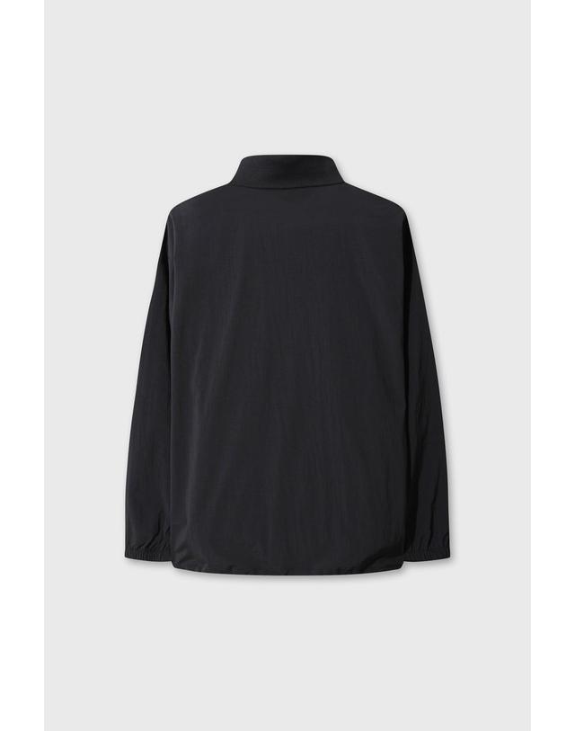왁 [WAAC] [Exclusive] PLAYERS EDITION Men Woven Polo Pullover WMTBW26900BKX 착용컷