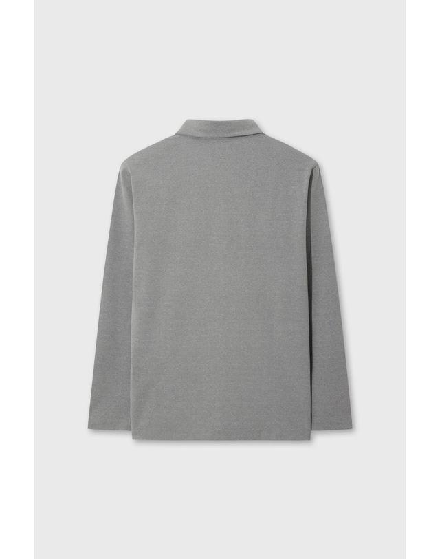 왁 [WAAC] [Exclusive] PLAYERS EDITION Men Fleece Polo WMTBW26901GYM 착용컷