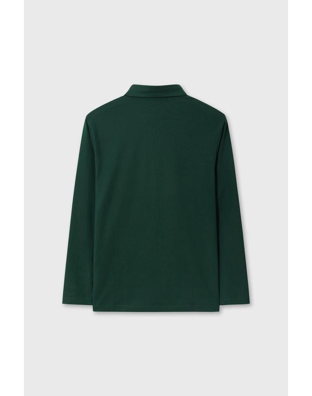 왁 [WAAC] [Exclusive] PLAYERS EDITION Men Fleece Polo WMTBW26901GRD 착용컷