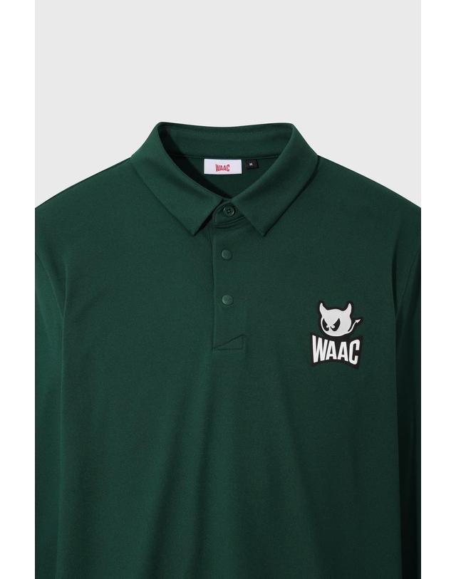 왁 [WAAC] [Exclusive] PLAYERS EDITION Men Fleece Polo WMTBW26901GRD 착용컷