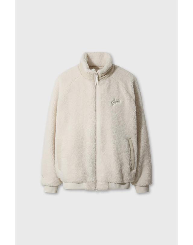 왁 [WAAC] [WAAC X JONES] Mens Fleece Jacket WMUAW26770IVX 착용컷