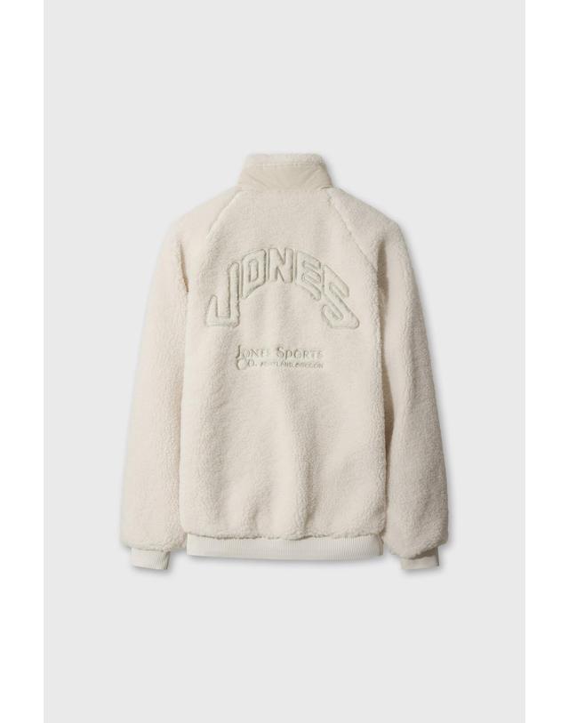 왁 [WAAC] [WAAC X JONES] Mens Fleece Jacket WMUAW26770IVX 착용컷
