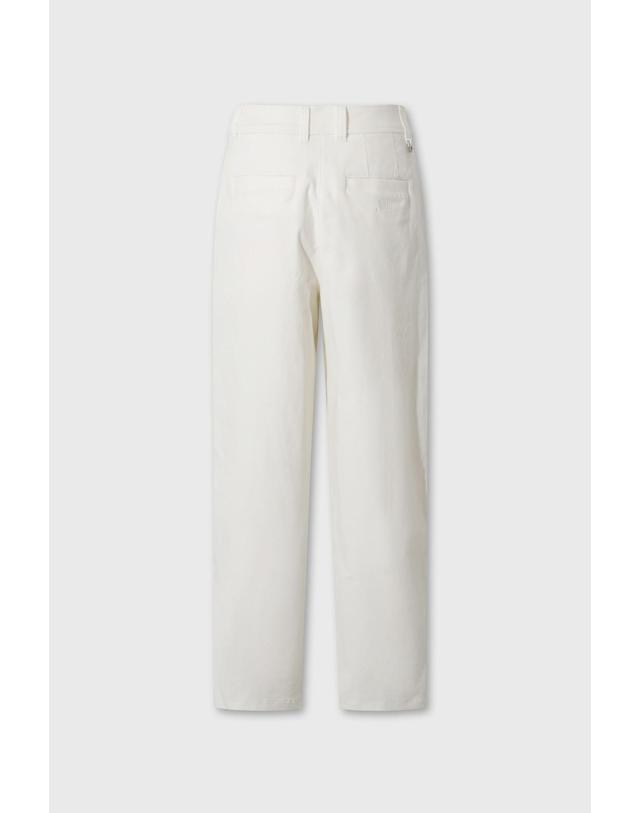 왁 [WAAC] [WAAC X JONES] Womens Brushed Tapered Pants WWPNW26771IVX 착용컷