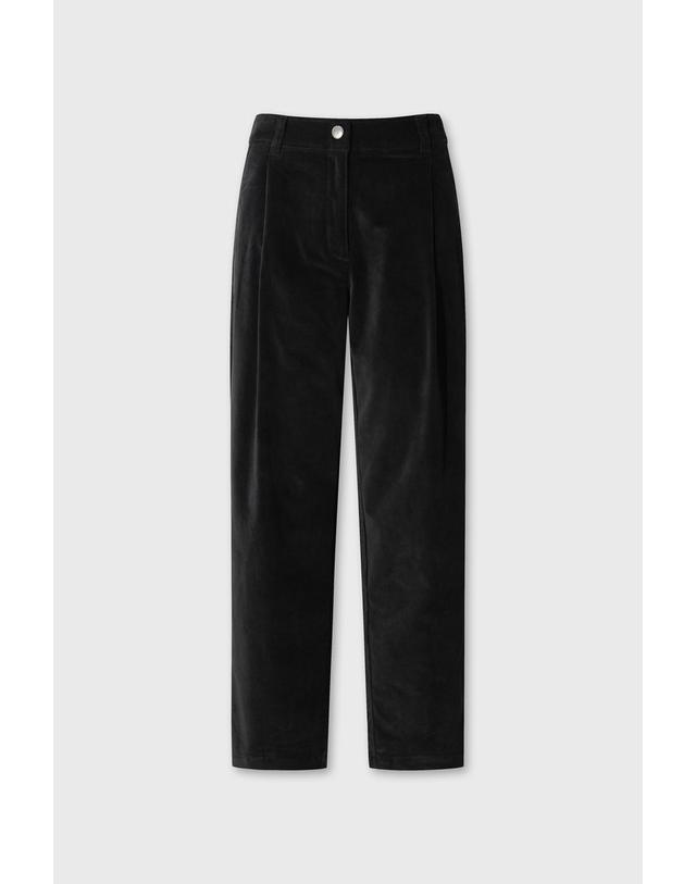 왁 [WAAC] [WAAC X JONES] Womens Brushed Tapered Pants WWPNW26771BKX 착용컷