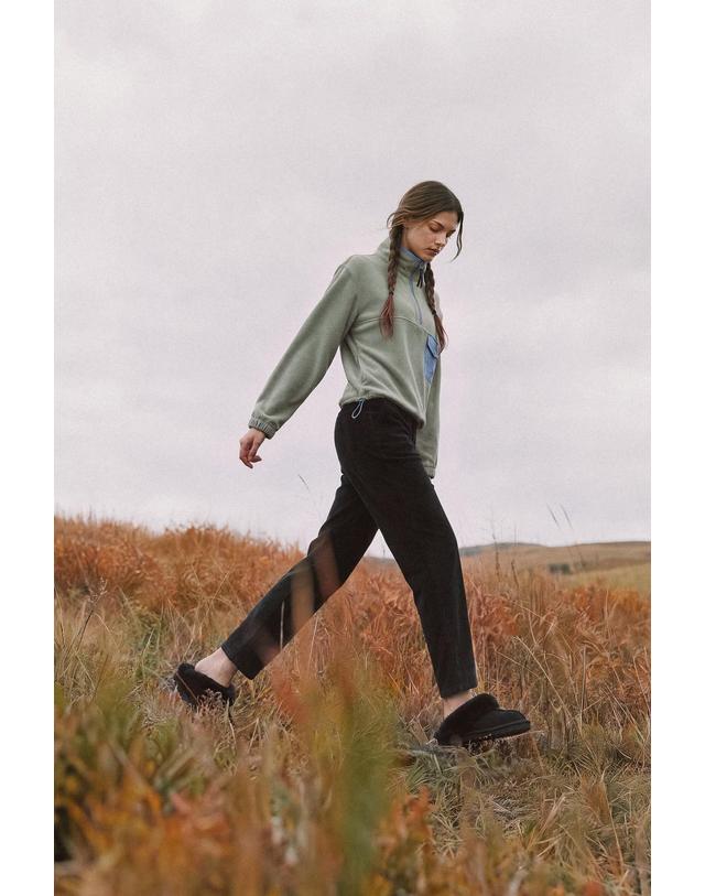 왁 [WAAC] [WAAC X JONES] Womens Brushed Tapered Pants WWPNW26771BKX 착용컷