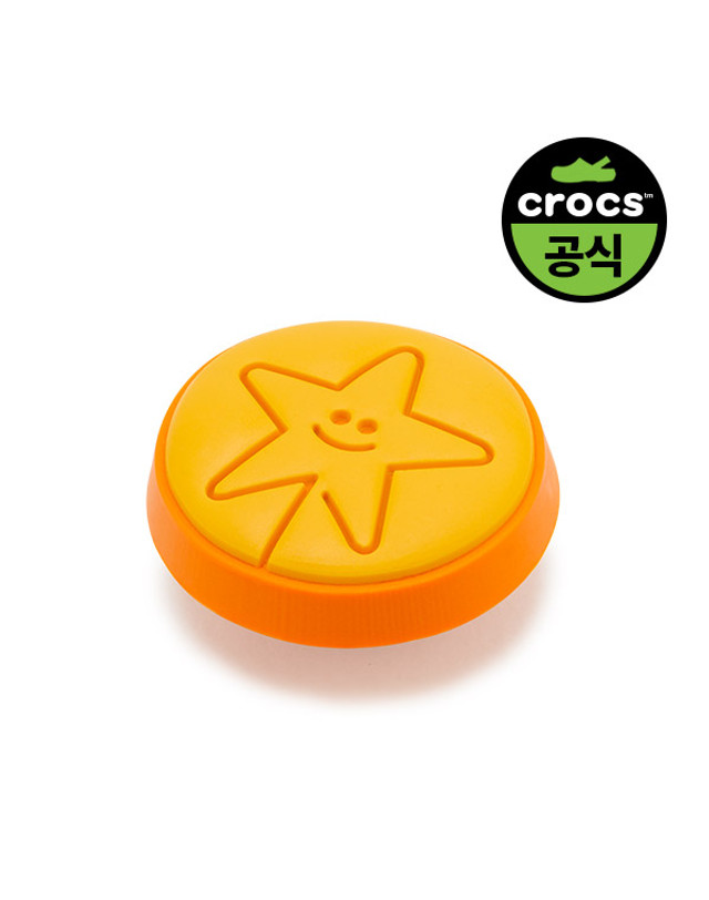 크록스 키즈 지비츠 DALGONA STAR 착용컷
