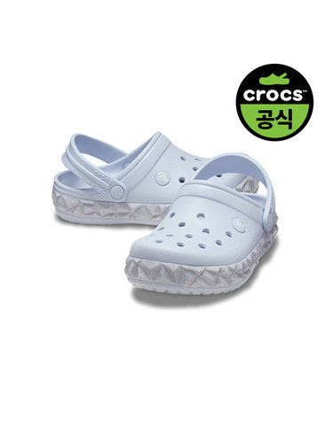 유아 CROCBAND GEO METRIC GLTR BAND CLOG T DRS (24SKCL210135)