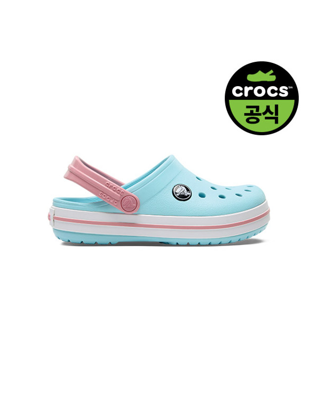 크록스 키즈 키즈 CROCBAND CLOG K IBW (24SKCL207006) 착용컷