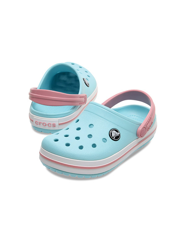 크록스 키즈 키즈 CROCBAND CLOG K IBW (24SKCL207006) 착용컷