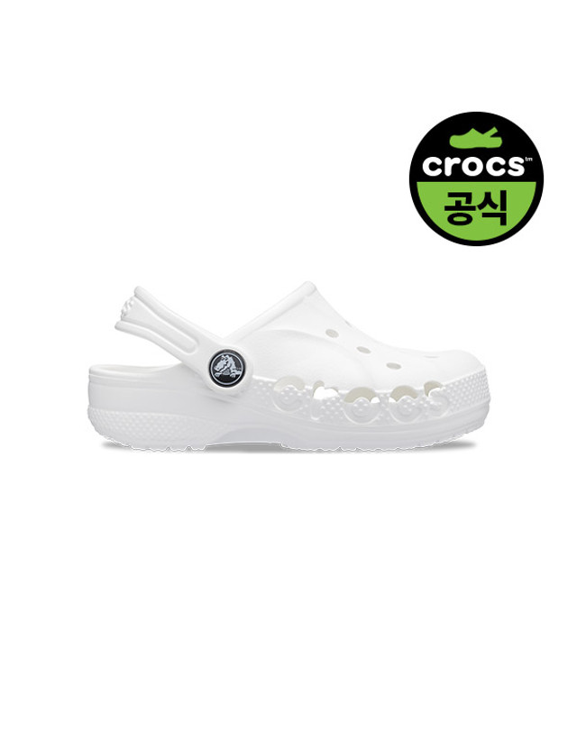 크록스 키즈 유아 BAYA CLOG T WT (24SKCL207012) 착용컷