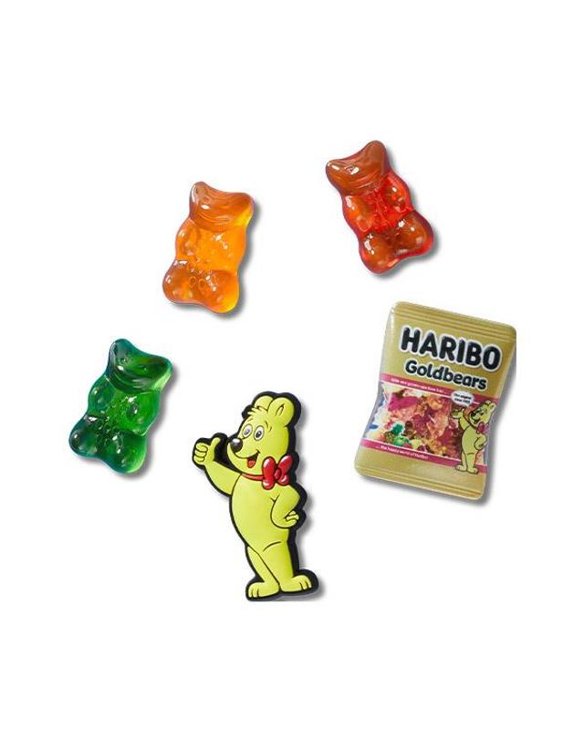 크록스 키즈 지비츠 HARIBO 5 PACK 착용컷