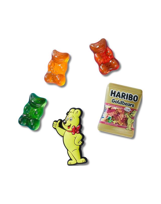 크록스 키즈 지비츠 HARIBO 5 PACK 착용컷