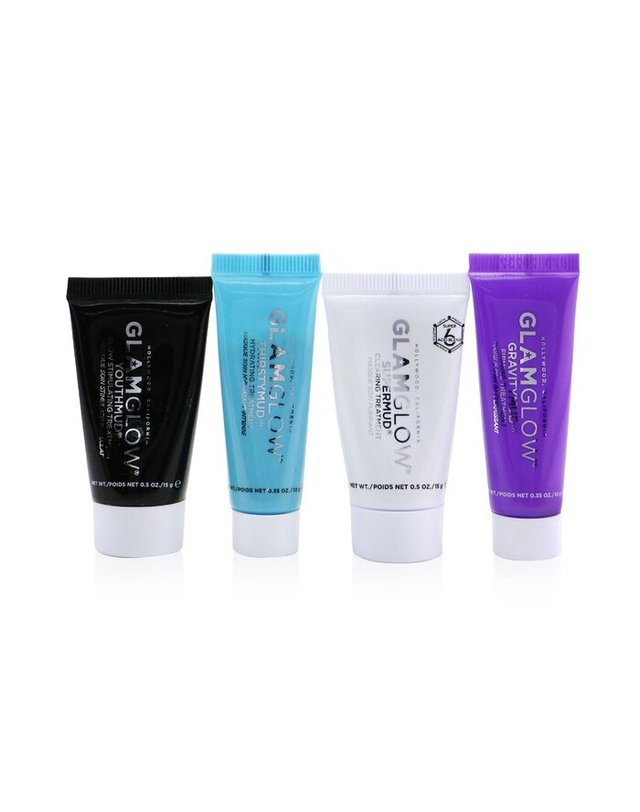 글램글로우 글램글로우 인스턴트 셀러브리티 스킨 마스킹 세트 4pcs 착용컷
