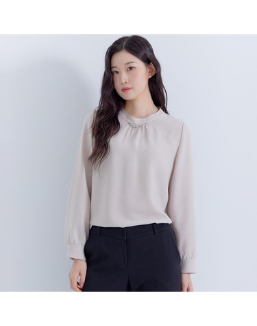 (2컬러) 밴드넥 블라우스 LFWSP902