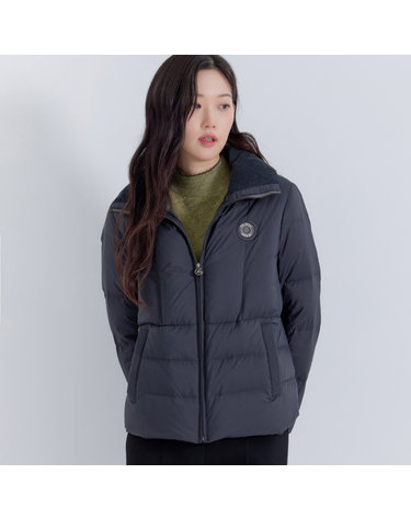 (2컬러) 코듀로이 카라 경량 덕다운 LCLWPA28