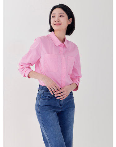 투포켓 셔츠 LCWSP223_PK