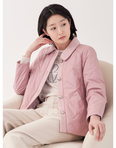 씬클라우드 스탠카라 자켓형 점퍼 LCJPP121_LP