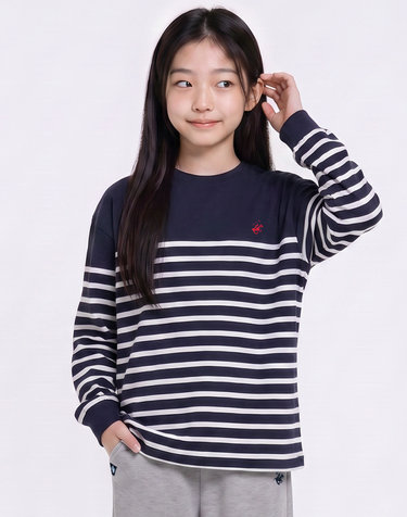 [폴로클럽 주니어] 오리온긴팔티셔츠