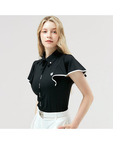 [헨리스튜어트] 골프 여성용 케이프 카라티셔츠 컬러 택1
