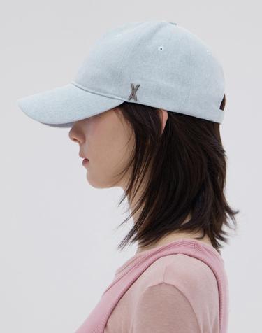 [배우 안보현 착용] [바잘] VA 스터드 피그먼트 볼캡 스카이
