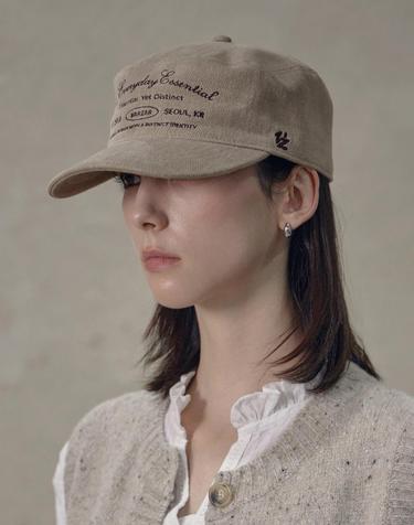 바잘 [바잘] VZ 플로우 에센셜 필박스 캡 베이지
