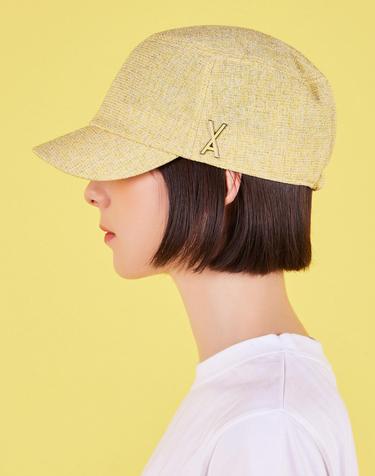 [바잘] 에폭시 스터드 벨보이캡 옐로우